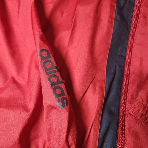 adidas Red and Black Men's Jacket XXL EUC - Picture 2 of 7